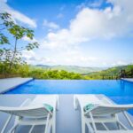 The infinity pool at Finca Bella Vida, Costa Rica.