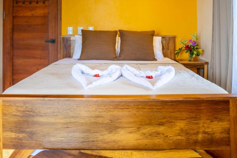 Plumeria bedroom at the Main House Bedrooms at Bella Vida Retreats resort: Bella Vida Retreats (9°14'11.6"N 83°46'09.1”W) 9.2365490, -83.7691880 66PJ+J87 Pérez Zeledón, San José Province, Costa Rica 500m NW of the school, La Florida de Baru, Pérez Zeledón, San José Province, Costa Rica http://www.bellavidaretreats.com Photographed on Friday, March 11, 2022, by Ed Medina.