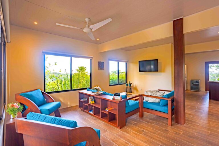 The Main House Kitchen & Living Room at Bella Vida Retreats, Costa Rica, Thursday, July 14, 2022, by Ed Medina.