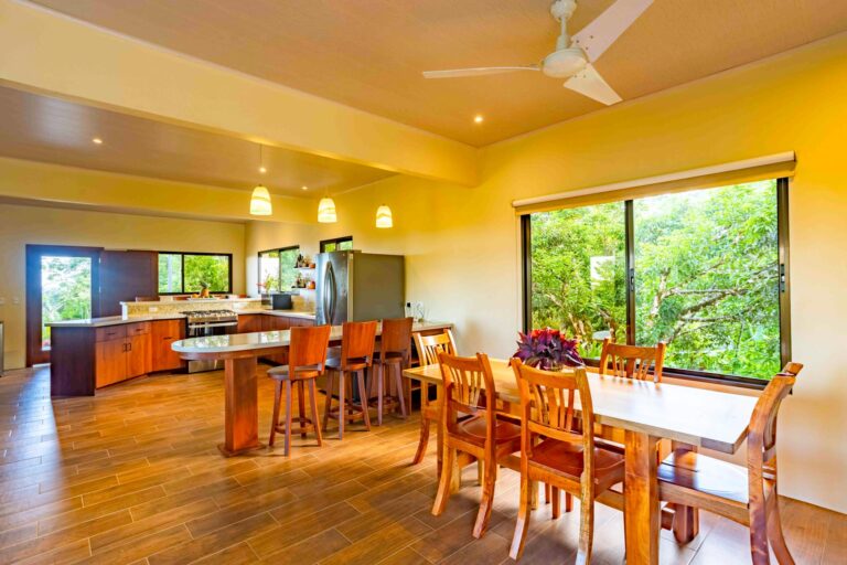The Main House Kitchen & Living Room at Bella Vida Retreats, Costa Rica, Thursday, July 14, 2022, by Ed Medina.