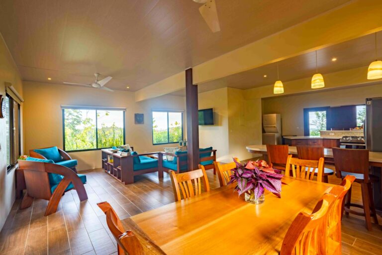 The Main House Kitchen & Living Room at Bella Vida Retreats, Costa Rica, Thursday, July 14, 2022, by Ed Medina.