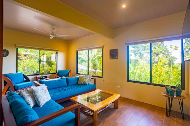 The Main House Kitchen & Living Room at Bella Vida Retreats, Costa Rica, Thursday, July 14, 2022, by Ed Medina.