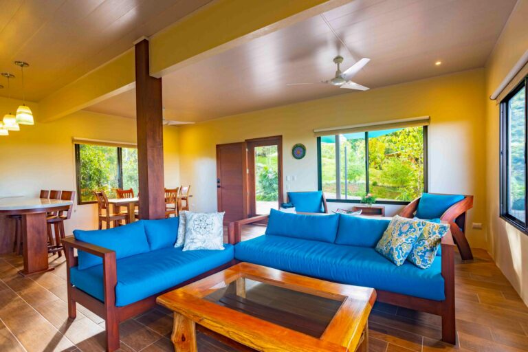 The Main House Kitchen & Living Room at Bella Vida Retreats, Costa Rica, Thursday, July 14, 2022, by Ed Medina.