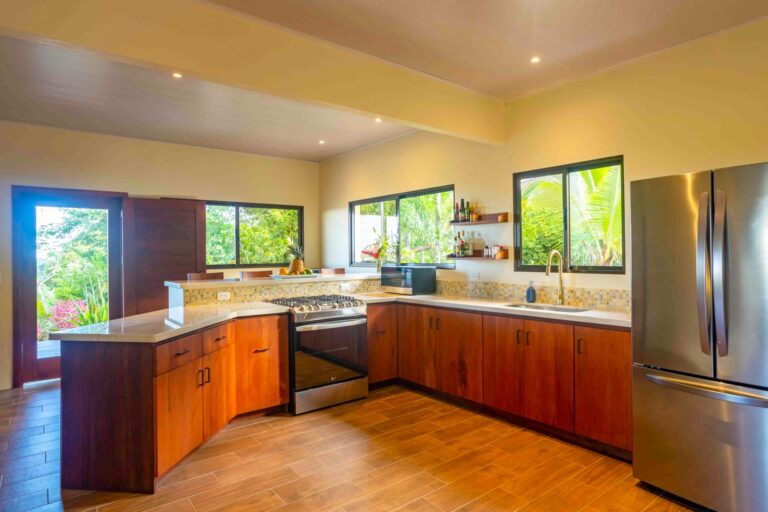 The Main House Kitchen & Living Room at Bella Vida Retreats, Costa Rica, Thursday, July 14, 2022, by Ed Medina.