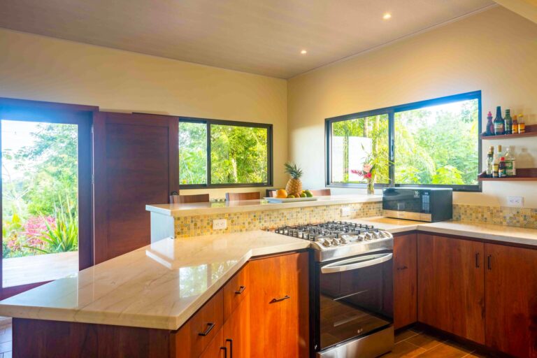 The Main House Kitchen & Living Room at Bella Vida Retreats, Costa Rica, Thursday, July 14, 2022, by Ed Medina.