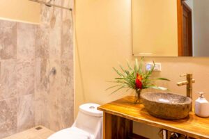 Shared bathroom in the Main House at Bella Vida, Costa Rica, Monday, July 18, 2022 by Ed Medina.